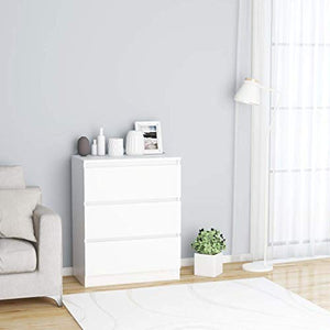 XHCP Credenza, Comodino, Comodino, Divano Letto, Mobile Laterale per Soggiorno Camera da Letto Camera da Letto Sonoma Rovere 60x35x76 cm truciolare