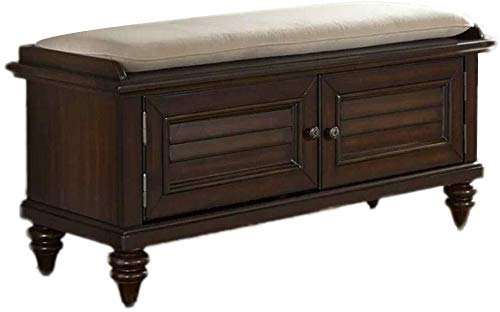 YANG Stoccaggio Petto Change Scarpe Bench Wooden Shoe Rack poggiapiedi Imbottito Guardaroba Dressing Table Sgabello ottomano Carico 250kg (Size : 80CM)