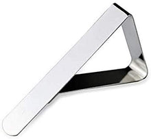 HCYY Clip per tovaglia 6 Pezzi/Set Clip per tovaglia Pratica Supporto per Copertura da Tavolo in Acciaio Inossidabile per la Festa Nuziale Accessori per la casa Pinza per Picnic Gadget