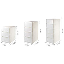 KX-YF Cassettiera Armadietto Bagno Alti Ripiani Gabinetto Tallboy Armadio Magazzino cassettiera Governo di immagazzinaggio camere da Letto a casa Ufficio (Color : White, Size : 34X52X56cm)