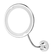 YIJIAHUI Specchio Trucco 10X Ingrandimento Flessibile LED Trucco Specchio Luce 360 ° Rotary Super Aspirazione Specchi Per La Casa Bellezza Miglioramento