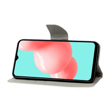 TYWZ Flip Custodia per Xiaomi Poco X3 NFC,PU Pelle Cover con Modello Cavalletto Case Antiurto con Slot Scheda Chiusura Magnetica-Rombo Marmo