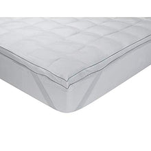 Pikolin Home - Topper in piuma Comfort Plus 9 cm traspirante ed estremamente accogliente; trattamento a tenuta piuma e fodera lavabile