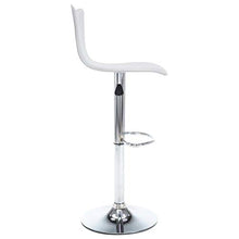 vidaXL 2X Sgabelli Girevoli da Bar Similpelle Bianchi Regolabili Sedie Cucina