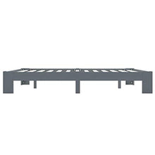 FAMIROSA Giroletto Grigio in Legno Massello di Pino 160x200 cm