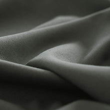 Aisbo Lenzuola Coprimaterasso Matrimoniale con Angoli Tinta Unita Estate 160x200x30cm Grigio Scuro