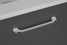 Randalsa Happy mobili 60 cm | Grigio | 61 x 91 x 46 cm | Mobile con 2 cassetti + lavabo in Ceramica