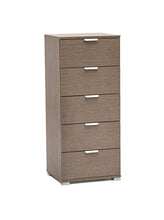 MeMi Me611RG Cassettiera, Legno, Rovere Grigio, 38x45x105 cm