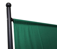 QUICK STAR Paravento da Giardino 150 x 190 cm Divisorio in Tessuto Balcone Protezione della Privacy Verde