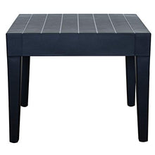 GARDENIA Alaska 45 Wood Tavolino Salotto Giardino in Robusta Plastica Resistente ai Raggi UV e Facile da Pulire I Tavolo caffè da Balcone, Antracite