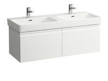 Laufen PRO S Mobiletto Vanity 2 cassetti, 2 cassetti Interni per lavabo 814966, 1160x450x395, colorazione: Rovere Chiaro Decoro - H4835640964791