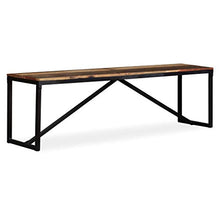 Festnight- Panca in Legno Massello di Recupero 160x35x45 cm