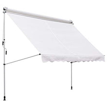 miozzi Tenda da Sole Avvolgibile 300x150cm Casper Bianco