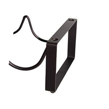 Abcsea 45 cm cremagliera del vino ，portabottiglie da appoggio da vino vintage impilabile in acciaio inox, Ospitare 4 bottiglie, ondulato marrone, 1 pezzo