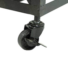 Mobile Organizzatore Cassettiera Stile Industriale con 6 cassetti e 1 Anta con Ruote Armadietto in Stile Industriale Multifunzionale per Soggiorno Camera da Letto Corridoio
