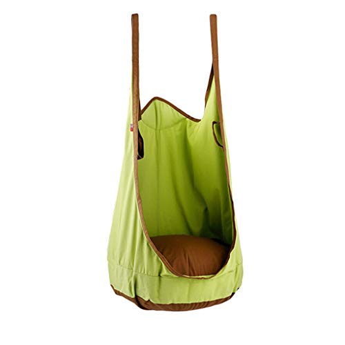 KGDC Dentro Fuori Altalena da Giardino Sacchetto di Campeggio Dell'Oscillazione dei Bambini creativi Amaca Coperta e all'aperto per Il Tempo Libero Sedia Cestello per Adulti Portatile Altalene