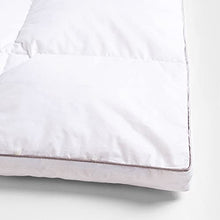 Pikolin Home - Topper in piuma Comfort Plus 9 cm traspirante ed estremamente accogliente; trattamento a tenuta piuma e fodera lavabile