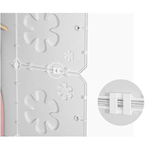 Armadio per appendere vestiti combinati armadi modulari Armoire armadio armadio a cubo per libri, giocattoli Rollsnownow, plastica, 183x147x47cm(A)