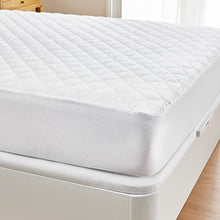 Pikolin Home - Proteggi/coprimaterasso imbottito in tessuto 100% cotone con trattamento anallergico e completamente traspirante