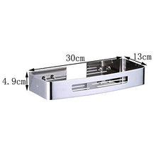 ZLININ Y-longhair Mensola da bagno Mensole Bagno Piatto Doccia Cosmetici/Articoli da toeletta Cesto di immagazzinaggio staffa a parete in acciaio inox 304