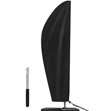 UKEER Copertura per Ombrellone 265CM Fodera Protettiva per Ombrellone, Impermeabile Copriombrellone Coperture per Ombrelloni 210D Oxford Anti-UV con Asta Telescopica