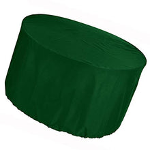 XYXH Telo Protettivo per Mobili da Giardino 140x95cm, Copertura Tavolo Esterno Tondo, Coperture per Mobili da Giardino Impermeabile, Resistente allo Strappo Panno Oxford Antivento