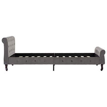 SKM Giroletto Grigio in Velluto 100x200 cm