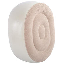 Sgabello Gonfiabile, Sedia Gonfiabile e Poggiapiedi Sedia Portatile Cusion Soft Air per Esterno, Interno, Lavoro, Riposo