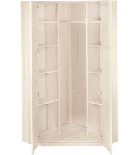 BioKinder 22829 Armadio ad Angolo Emil 204x95x32 cm. Ontano Biologica