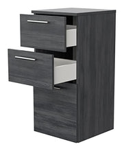 Set di mobili da bagno OPTIMO 80cm (5 pezzi) grigio grafite