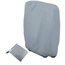 Coperture della sedia sedile ribaltabile copertura Giardino Outdoor antipolvere impermeabile resistente per Prato mobilia del Patio Grey