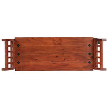vidaXL Legno Massello di Acacia Panca Panchina Sedile Sediletto Mobile da Ingresso Arredo da Cucina Arredamento in Legno Seduta 111 cm