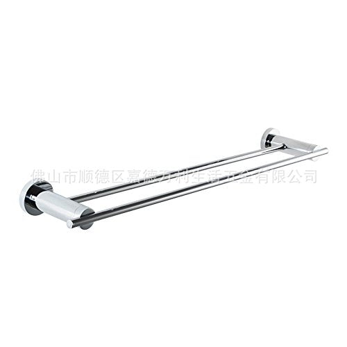 MBYW Portasciugamani Moderno Minimalista Portasciugamani Elegante per Il Bagno di Moda Portasciugamani da Bagno Portasalviette Barra a Doppio Asciugamano a Muro Barra per Asciugamani a Doppio Strato