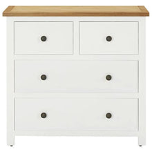 vidaXL Legno Massello di Rovere Cassettiera Credenza Madia Armadietto Armadio con Cassetti Mobiletto Comò Mobile Arredamento 80x35x75 cm