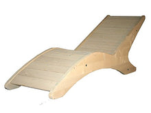 La Pratolina Sdraio Benessere Sauna Abete Naturale Ergonomico Chaise Longue di Design e qualità