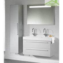 RIHO - Set Mobile & Lavabo Slimline Set 72 100 x 38 h 60,5 cm - Legno laccato satinato