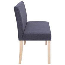 Lechnical Panca in Pino Massiccio, Pratica Panca da Interno in Fibra di Poliestere Grigio Scuro e Colore Naturale 139,5 x 54 x 85,5 cm (Larghezza x profondità x Altezza)