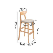 LF- Bar Stool Bar Stool Moda Creativa Bar Chair Casa Schienale Alto Seggiovia Bar Stool Rotante ad Alta Sgabello Sgabello Colazione Ristorante Ascensore Sgabello semplicità (Color : Green)