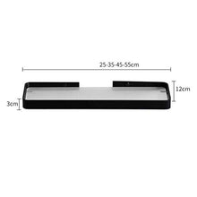 YF-SURINA Mensola portaoggetti per cestello doccia Staffa per montaggio a parete per portaoggetti per bagno Cucina Yueb Hbz,25 cm,25 cm