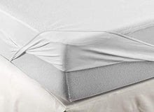 Coprimaterasso impermeabile LETTO SINGOLO 90X190 con angoli. Antiacaro antiallergico lavabile a 90°…