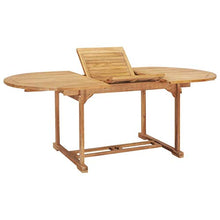 FAMIROSA Tavolo da Pranzo Allungabile 150-200x100x75 cm Massello di Teak-4675