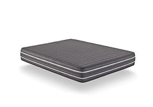 COSMOS | Activated Carbon | Materasso Matrimoniale Memory 160x190 cm | 24 cm | Lattice con Carbone Attivo e Schiuma Termosensibile V200 | 7 Zone Comfort con Tecnologia Anti-Stress Purificante