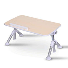 LICHUAN Tavolo pieghevole multifunzionale per computer portatile, dormitorio studentesco pigro pieghevole piccolo tavolo da picnic (dimensioni: 52 x 30 x 25-33 cm)