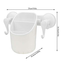 Tarente Multi-Funzione Ventosa a Ventosa A Ventosa Tazza da Bagno Cucina Angolo Angolo stoccaggio Rack Organizer