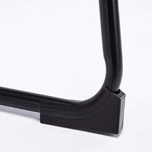 WOLTU BH158sz-2 Coppia Sgabelli da Bar Moderni Sedia Alta Cucina con Schienale di Ecopelle Gambe di Ferro Nero