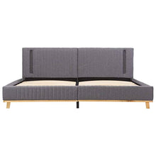 SKM Giroletto con LED Grigio Chiaro in Tessuto 180x200 cm (29.5kg)