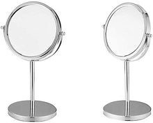 Specchio per vanità Desktop, Barba a Doppia vanità da Bagno, vanità Desktop HD Desktop