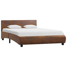 SKM Giroletto Marrone in Similpelle 140x200 cm