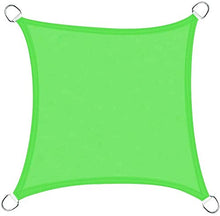 LanXin 2X4m 98% UV Blocca Schermo di Sun Sail Partito tendalino Parasole baldacchino for Outdoor Patio Giardino Piscina Balcone Piazza Verde Chiaro - 3.6x3.6M (Dimensioni Personalizzabili)