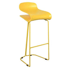 LWW Sgabelli, schienale moderna sala sedia imbottita poggiapiedi Sgabello Sgabello per colazione Kitchen Cafe Sgabello,Height65cm